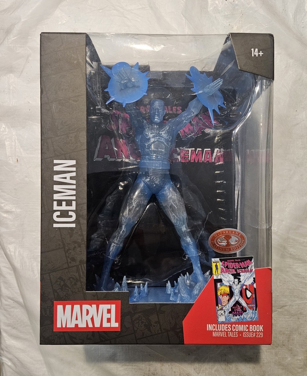 McFarlane Marvel Iceman 1:6 Statue Red Platinum Edition Marvel