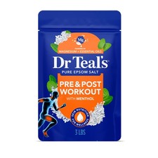 Epsom Salt Magnesium Soak, Pre  Post Workout with Menthol  Essential Oils, ...