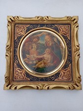 Ancien Magnifique Tableau " Boticelli" Avec Cadre , Je Mets Plusieurs Photos 📸
