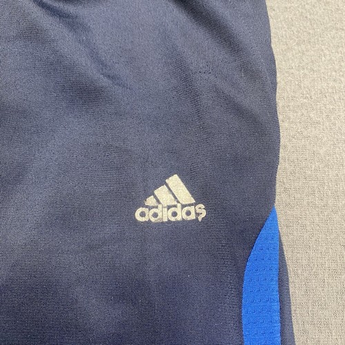 Vintage Adidas Track Pants Mens Large Blue White Striped Casual Hip Hop Y2K - Picture 2 of 12