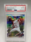 Topps 2021 Chrome Shohei Ohtani #159 Prism Refractor PSA 8 MLB Card