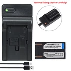 Battery or Charger for Samsung SB-LSM80 VP-D365 VP-D371 VP-D372 VP-D375 Camcorde