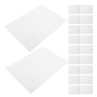 20 Sheets Braille Learning Supplies Blank Writing Paper Pack Blind Handwriting