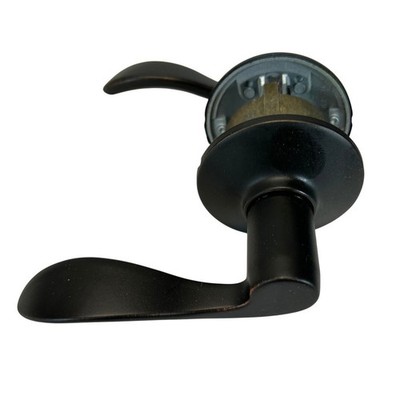 Schlage F10 ACC 716 Accent Hall & Closet Lever Oil Rubbed Bronze Passage Door