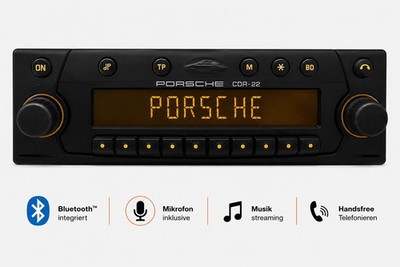 PORSCHE CDR-22 BE4467 Becker Autoradio Bluetooth CD Oldtimer 996 911 Boxter 993