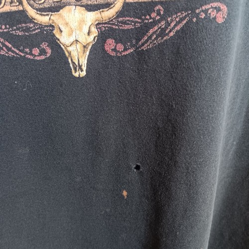 XL Sturgis 2010 Motorcycle Rally T-Shirt Vintage Biker Graphic Top Distress Fade - Picture 4 of 6