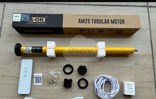 A-OK AM25-1/25-ES-E Lithium-Ion Roller Shade Motor Kit - 1.5" ****KIT*****