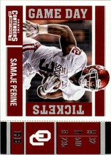 2017 Panini Contenders Draft Picks Game Day Tickets #18 Samaje Perine - FB