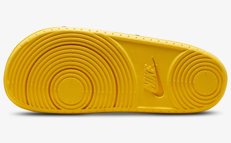 Nike Kobe Off Court Slides-Amarillo Relámpago-Negro Logo Mamba-Para hombres Talla 8-NUEVO EN CAJA Foto 4 de 4