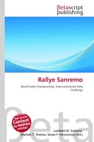 Lambert M. Surhone (U. A.) | Rallye Sanremo | Taschenbuch | Englisch (2026)