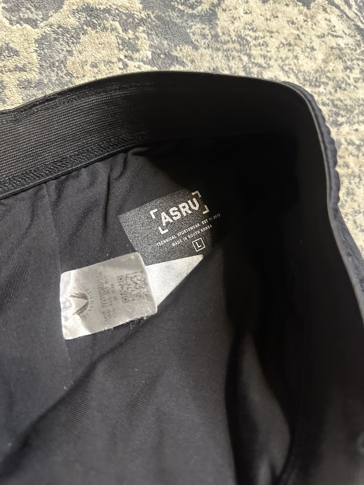 ASRV Black Athletic Active Compression Shorts Men… - image 3
