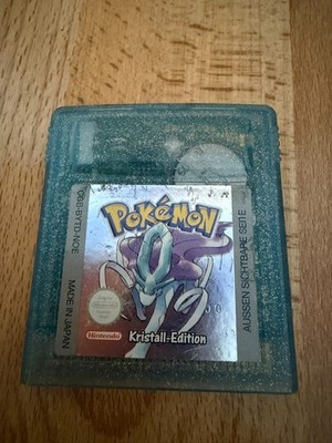 Pokémon: Crystal Edition (Nintendo Game Boy Color, 2001)