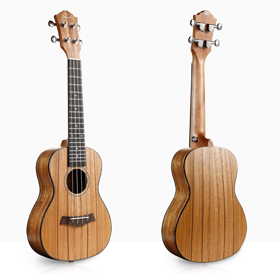 Ukelele de concierto 23 pulgadas profesional aprender a tocar ukelele para principiantes con 12 Foto 2 de 4