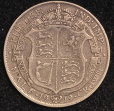 Halfcrown 1919 George V  .925 silver (T95)