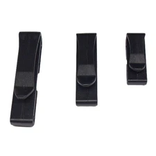 20Pcs Plastic Webbing Ending Clip Adjust Keeper Quick Slip Keeper Buckles Clip