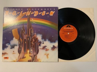 Ritchie Blackmore's Rainbow Album Hard Rock Vinyl LP 1975 Polydor PD 6049