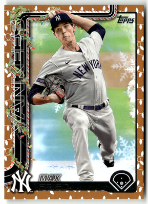 2025 Topps Update Series MLB No. H119 Max Fried Brown Lights Parallel