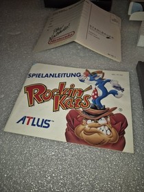 NES - Rockin Kats - PAL B - OVP + Anleitung  Sch&ouml;ner Zustand - Rockin' Kats