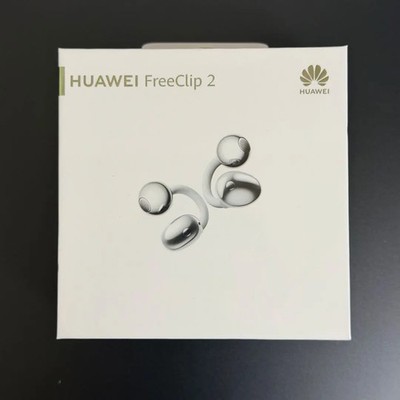 FreeClip 2 White Clip-on Open Earphone HD Call Touch Control Earbuds JP NEW F/S