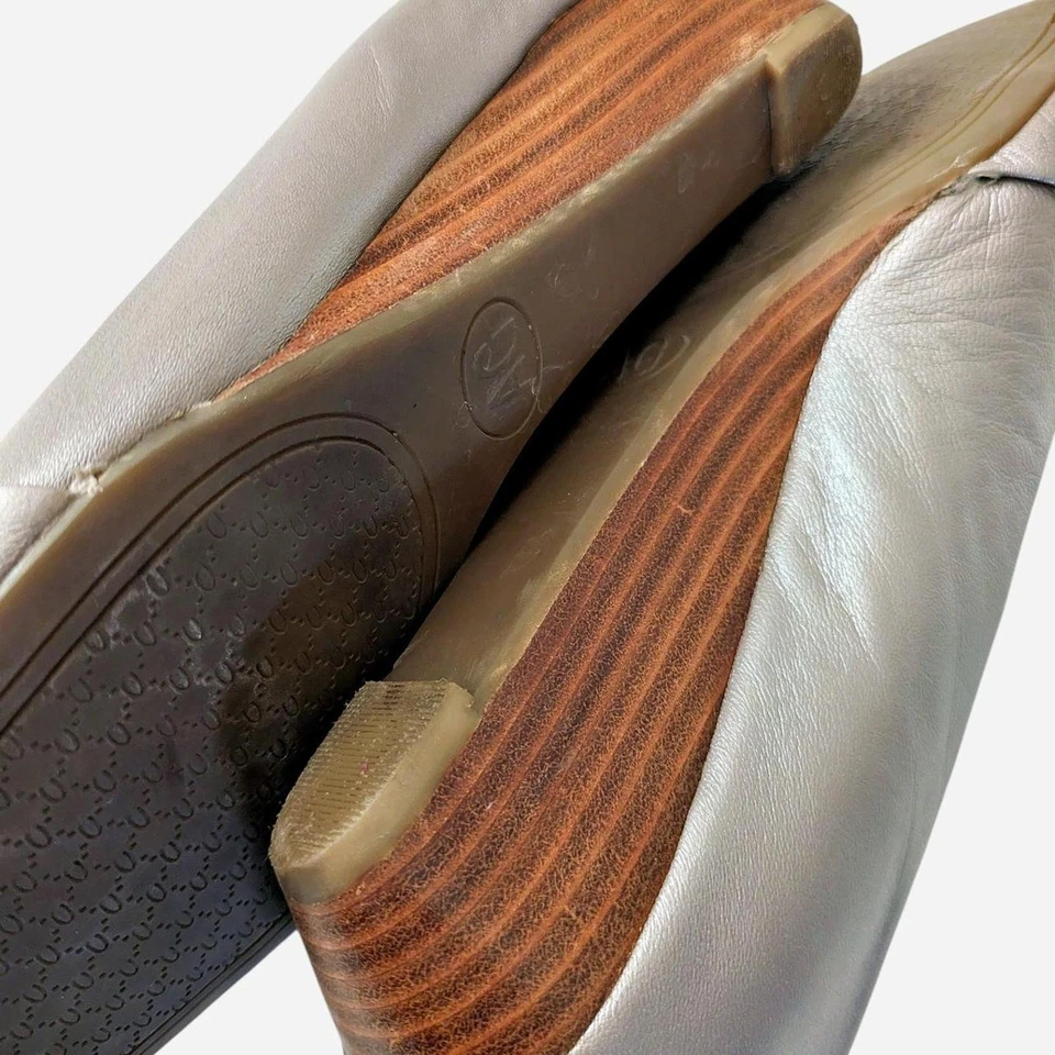 Zapatos de ballet de cuero vintage Foto 4 de 4