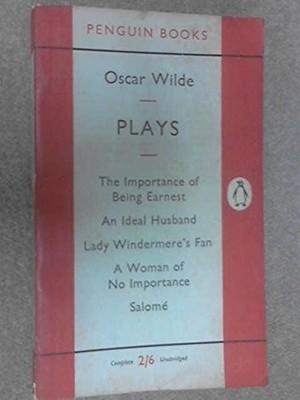 Plays, Oscar Wilde, Used; Good Book