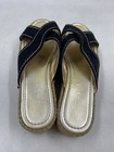 Prada Black Suede Platform Espadrilles Sandals W 9.5 — photo 4