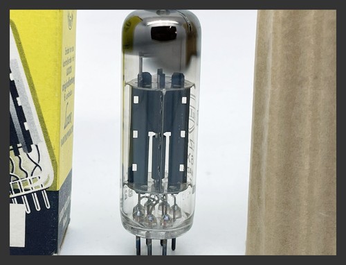1 ou plusieurs NOS Mullard 6X4 EZ90 Test BON "YYY1" Square Getter Noir Plaque Tube - Photo 5/24