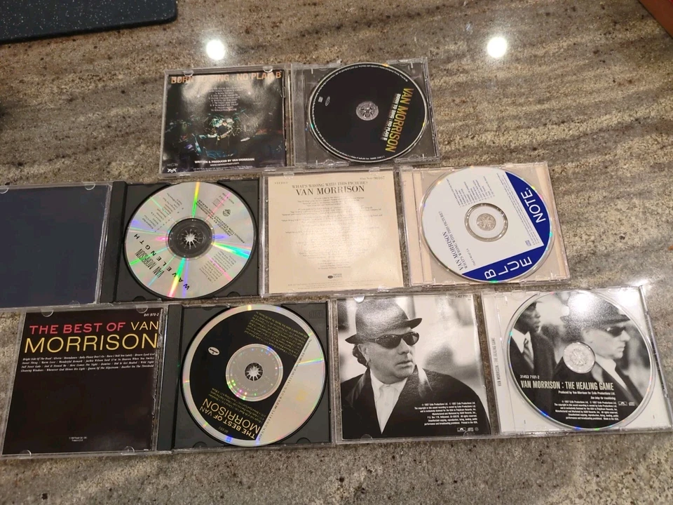 Van Morrison cd lot/5 Healing Game, What's Wrong, Wavelength, Born 2 Sing, Best  - Image 3 of 4