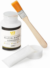 Gilding Adhesive Kit, Gold Leaf Sheets Glue, Gold Foil Paint for Craft Art, Epox