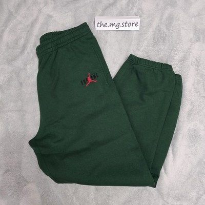 Supreme X Air Jordan Sweatpants Joggers Green Men's Sz XL-TALL HF0838-341 NWT 