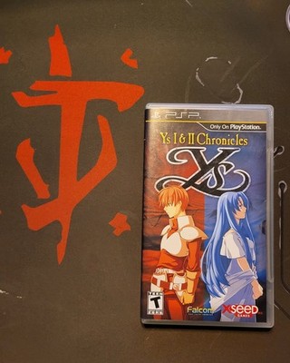 Ys I & II Chronicles (Sony PSP, 2011) COMPLETE CIB ENGLISH RARE