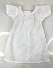 Vintage AMERICAN GIRL FELICITY White Meet Shift Undergarment Nightgown Retired