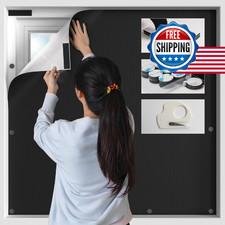 Bksai 100 Window Cover Portable Magnetic Shades For Window Black Out Window