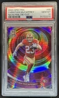 2023 Panini Spectra Christian McCaffrey Neon Pink Die Cut #/20 49ers PSA 10