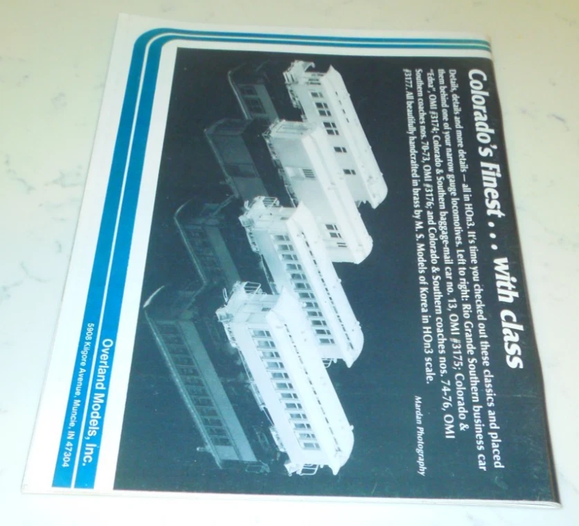Model Railroading Magazine (March 1990) Smokey Valley GP15-1 Detailing, Layouts - Image 3 of 3