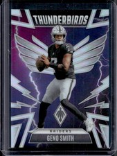 2025 Panini Phoenix Geno Smith Thunderbirds #26 Raiders