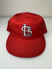 Vintage 80  s 90  s Annco St. Louis Cardinals MLB Hat Cap Trucker Mesh USA Made