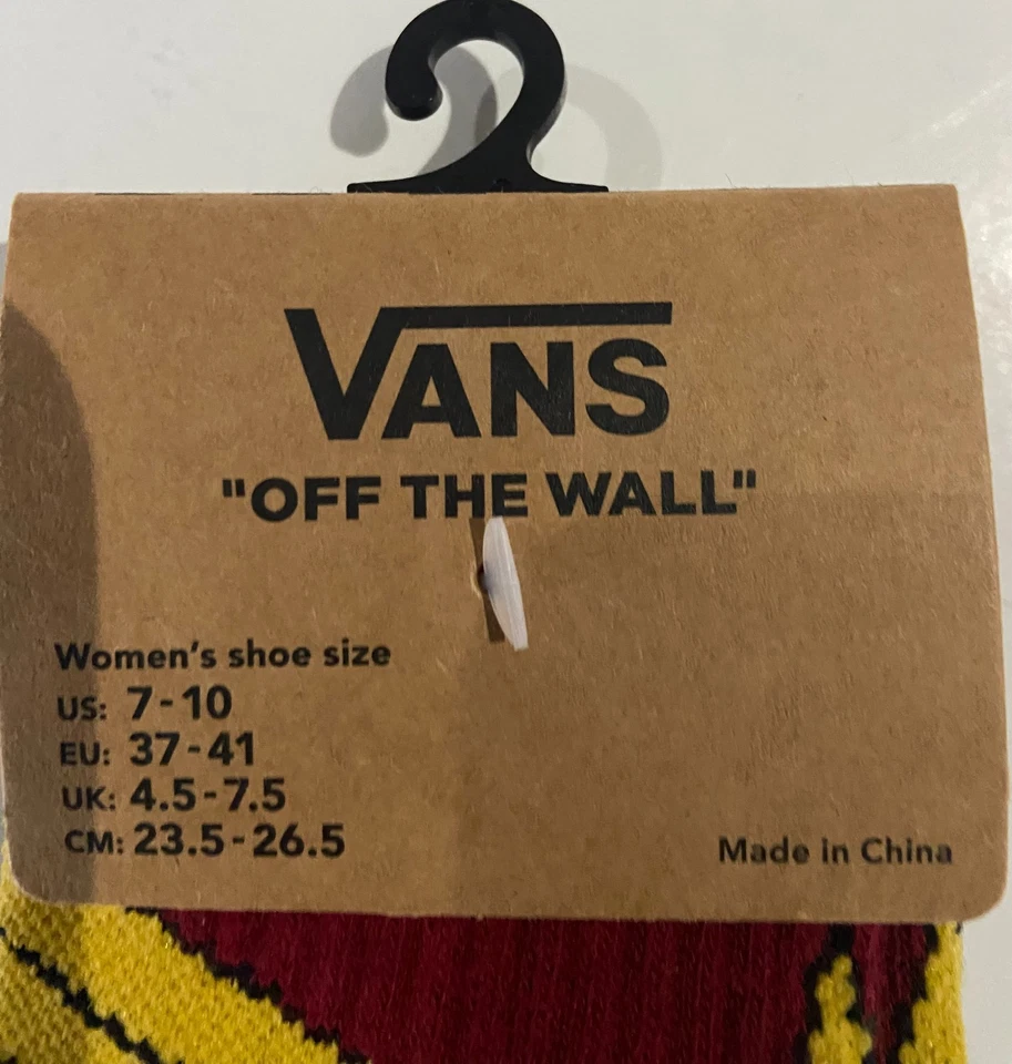 Calcetines informales para mujer Vans Marvel Comics Ms Marvel (1 par) talla 7-10 -nuevos Foto 4 de 4