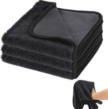 Shower Cleaning Cloths, 3Pcs Drying Towel Microfiber Towels for Cars, Super Abso