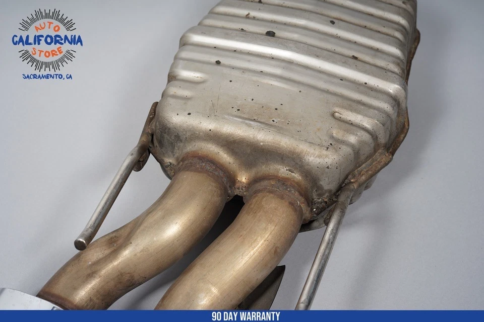 08-10 Mercedes W221 S65 CL65 AMG Exhaust Muffler Mufflers Tips Set OEM - Image 3 of 4