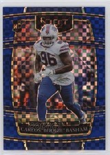 2021 Panini Select Concourse Blue Prizm 160/199 Carlos Basham Jr Boogie #92 1d59