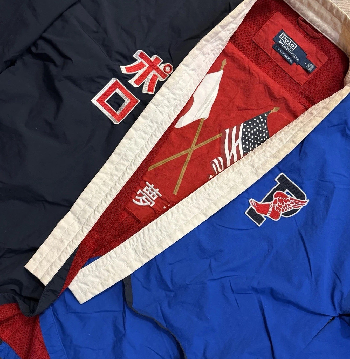 Polo Ralph Lauren 1992 Stadium "Sample Kimono" Limited Edition Tokyo USA Jacket image 9