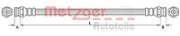 Metzger Bremsschlauch 4110877 FüR Mazda, Hinterachse Links, Hinterachse Rechts