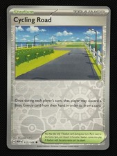 Cycling Road 157/165 Uncommon 151 Reverse Holo Near Mint