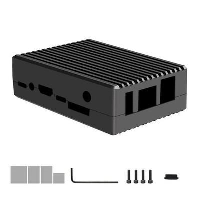 Aluminum Case Metal Shell Passive Cooling Case Enclosure Case N507 For