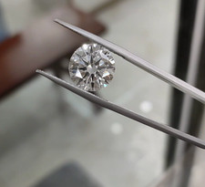 Natural 2 Ct Lab Grown CVD Diamond Round D Color, IF Certified Loose Diamond