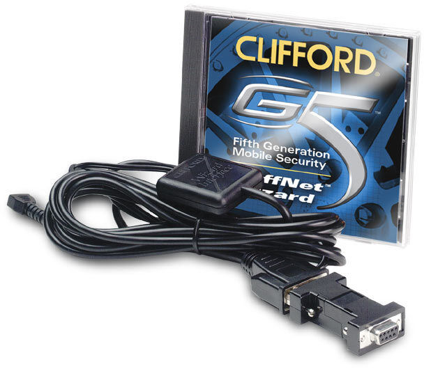 Clifford Cliffnet Wizard Software and Cable for Clifford G5 alarms
