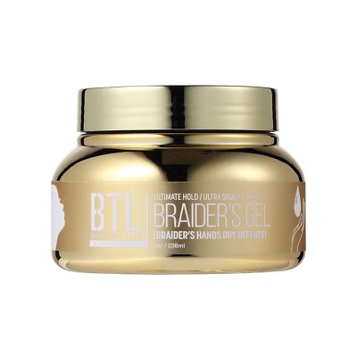 BTL Braider's Hands Dry Defense Ultimate Holding Conditioning Gel 8 OZ