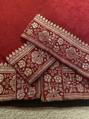 Charlott s Web RAYON jacket burgundy red with gold embroidery original NEW 