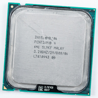 Intel Pentium 4 641 SL9KF LGA775 3.2GHz Processor Cedar Mill 65W Dell Upgrade